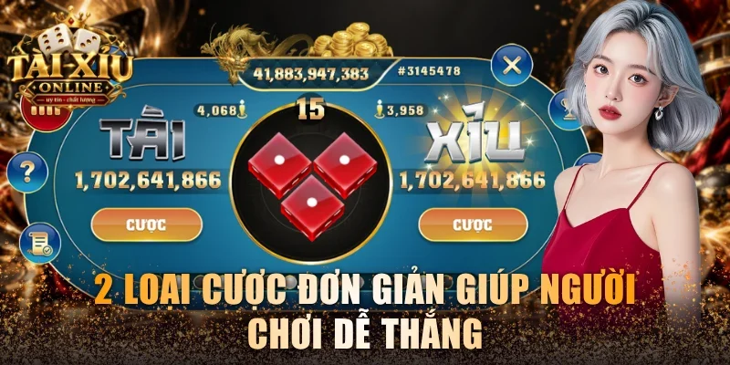 Tài Xỉu Siêu Tốc - Cược Nhanh Thắng Lớn Không Giới Hạn 3 2 loại cược đơn giản giúp người chơi dễ thắng