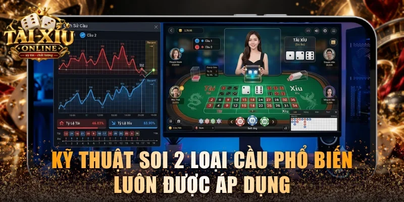 Tài Xỉu Vic88 - Siêu Phẩm Casino Đáng Trải Nghiệm Nhất 2026 4 Kỹ thuật soi 2 loại cầu phổ biến luôn được áp dụng